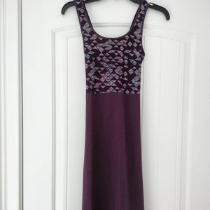 Smartwool XS Geo-Print Cross Back Sheath Dress